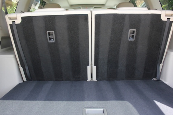 Detailed white SUV exterior