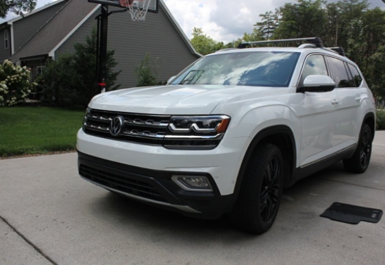 Detailed rear cargo area